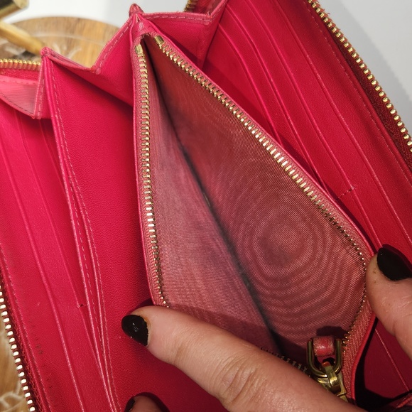 Prada Long Zip Wallet in Pink Authentication Included - Picture 7 of 14